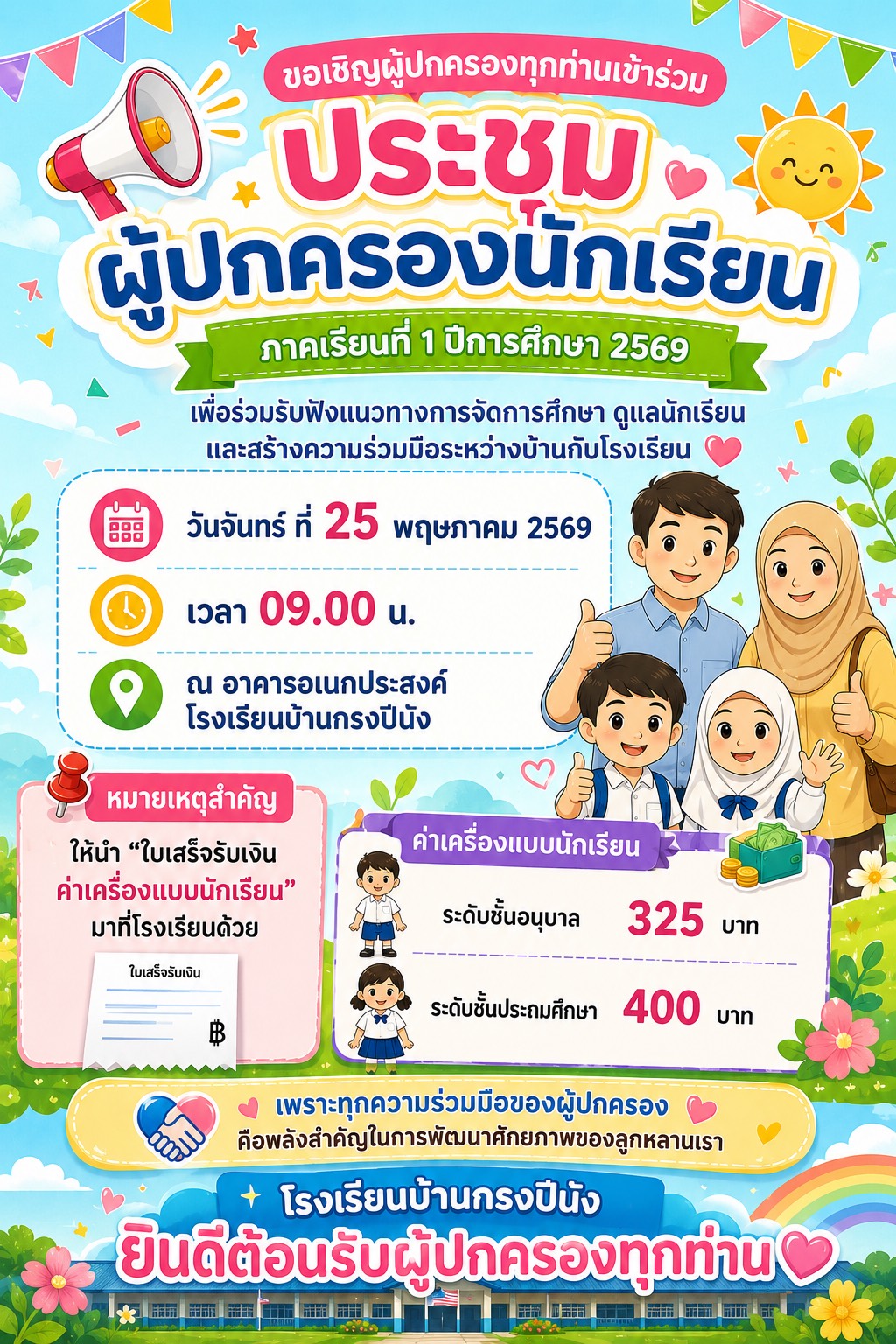ประชุมผู้ปกครอง